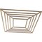 Ekena Millwork Raven Wood Fretwork Pierced Ceiling Medallion, Birch, 24"OD x 8 3/4"ID x 1/4"T CMWP24X24X0250RABI - alternate 4